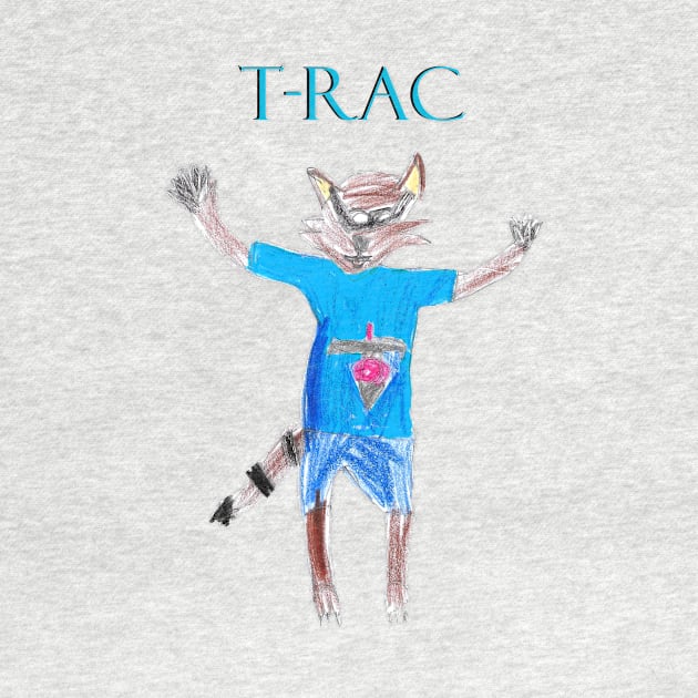 Titans Mascot T-Rac Design by Kids’ Drawings 